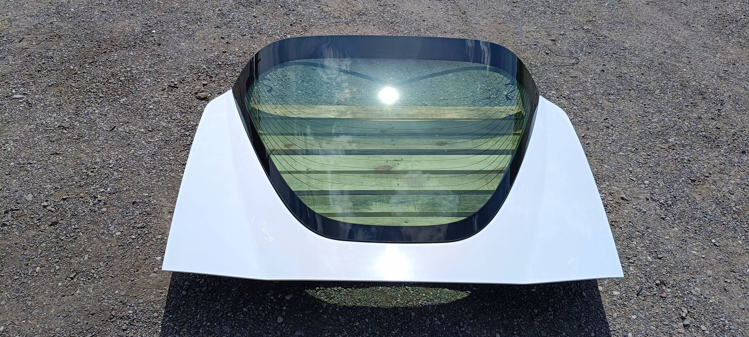 trunk door boot window Chevrolet Corvette C6 Coupe 2005-2013