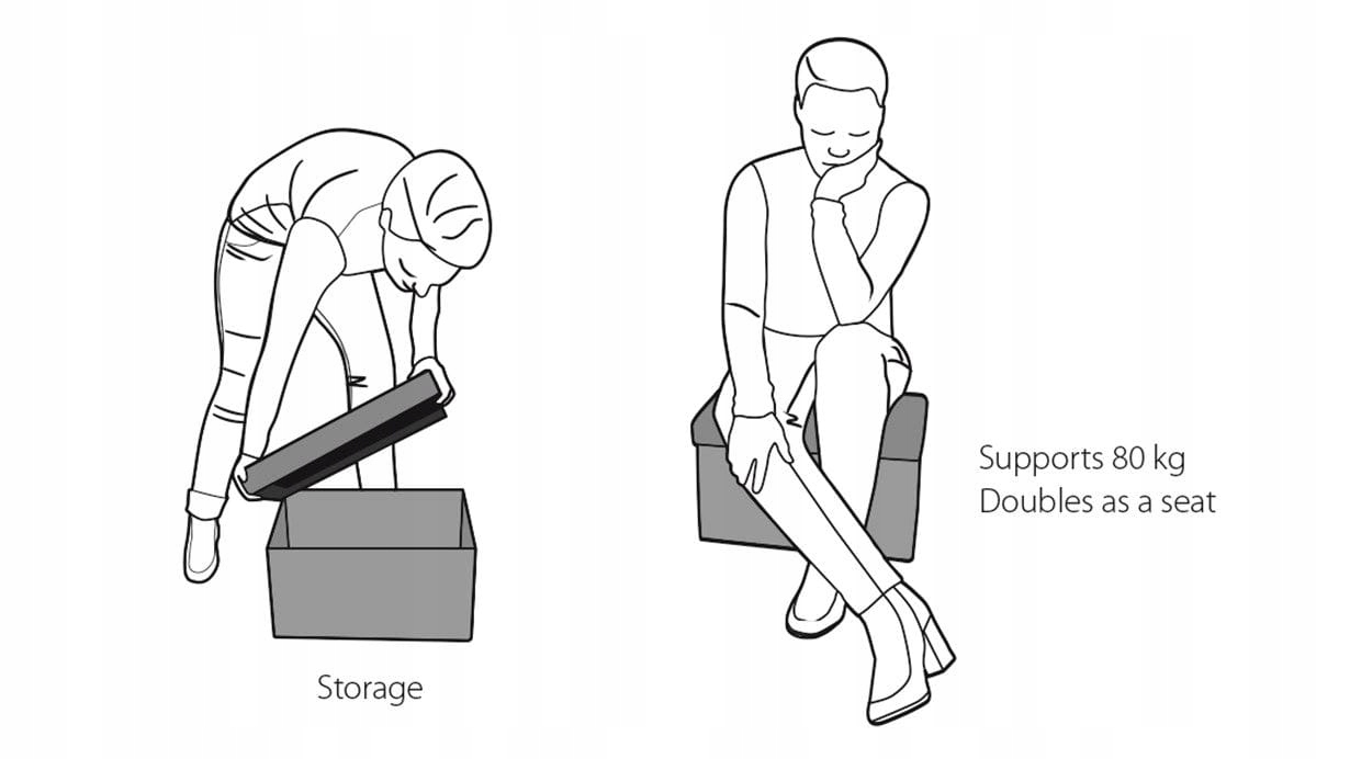 Schowek siedzisko Outwell Cornillon L Brand Outwel