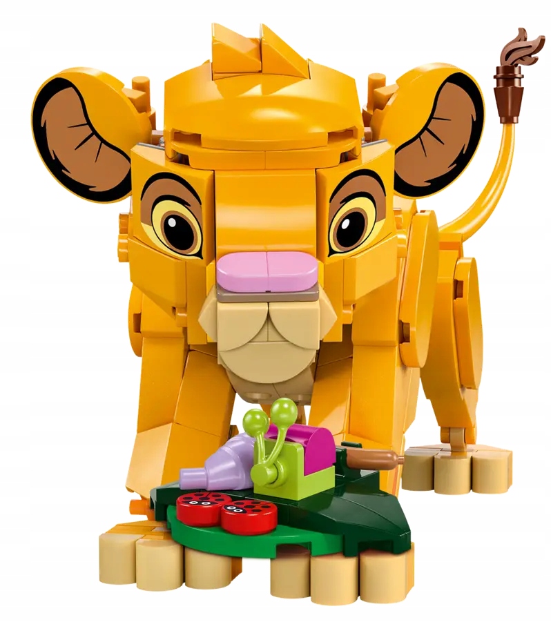 LEGO DISNEY KRÓL LEW - LWIĄTKO SIMBA ZESTAW LEGO - 43243 + KATALOG LEGO PDF Marka LEGO