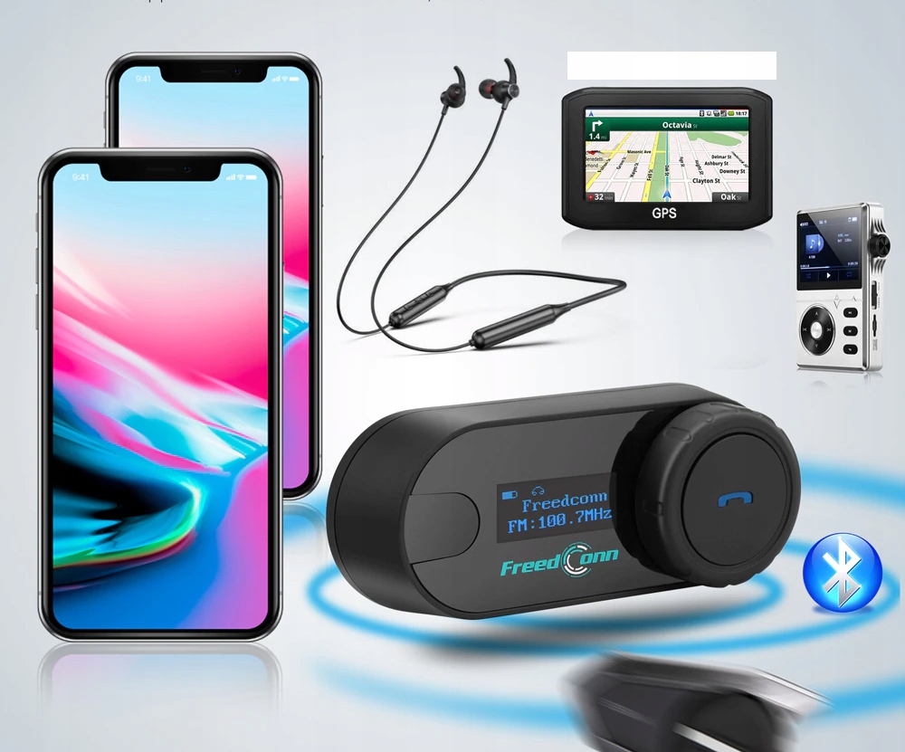 INTERKOM MOTOCYKL FREEDCONN T COM SC V3 PRO LCD Producent Freedconn