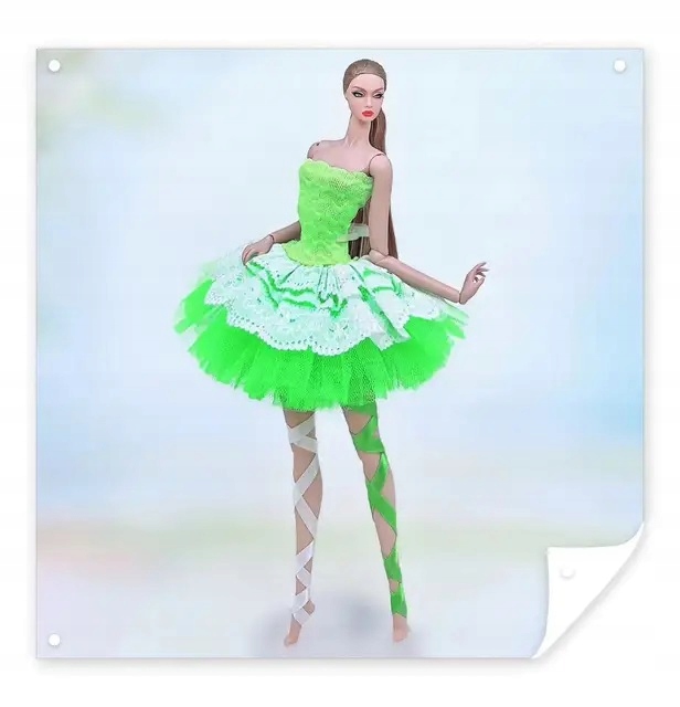 SUKIENKA SUKNIA BALERINA MINI BALETNICA DLA LALKI 28 - 30cm EAN (GTIN) 5906482341073