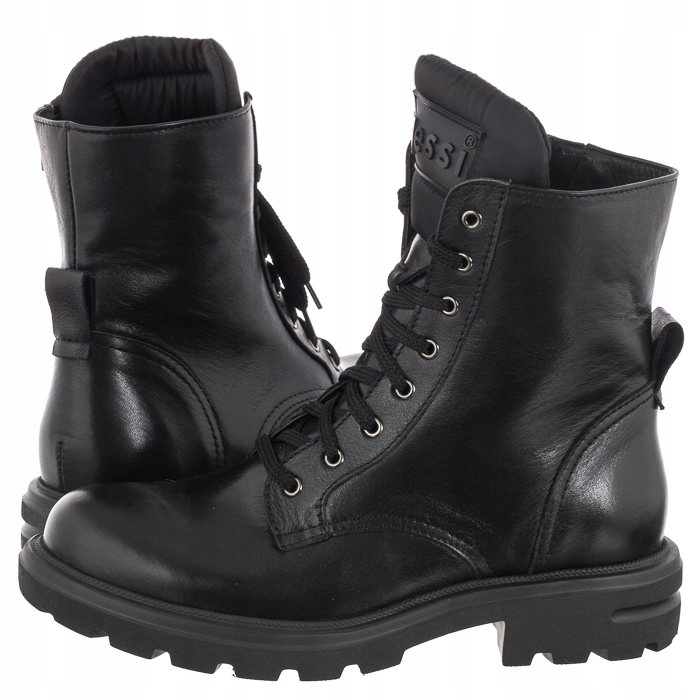 

Buty Damskie Trzewiki Botki Nessi Czarne 21134
