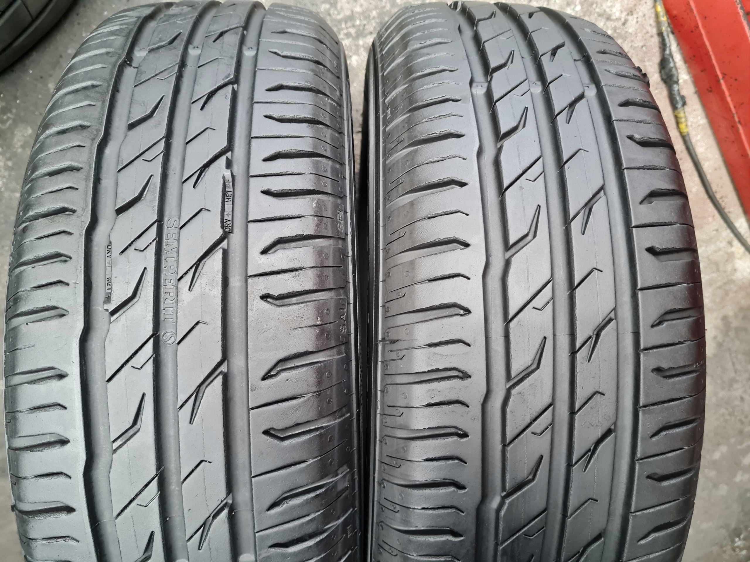 2x Semperit Speed Life 3 195/65R15 7mm-7.2mm 2023