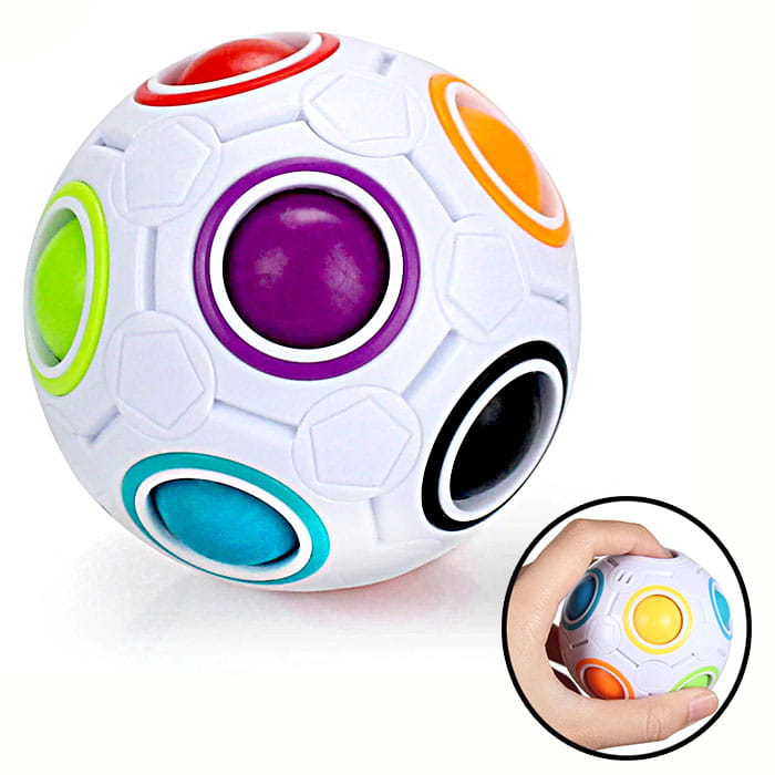 

Magiczna Kula Piłka Kostka Fidget Antystresowa
