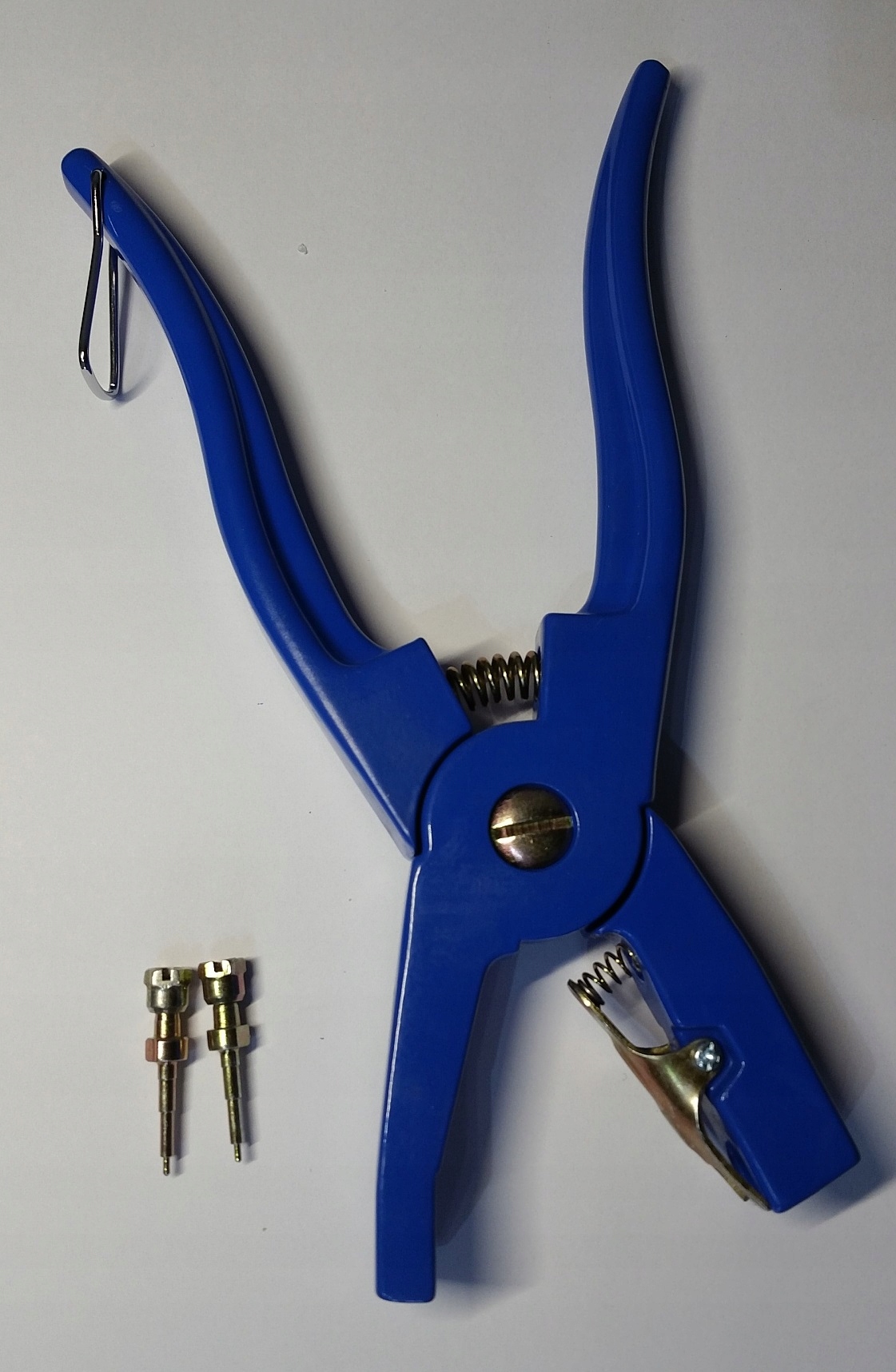 Metalowa kolczykownica uniwersalna niebieska Rodzaj kolczykownica