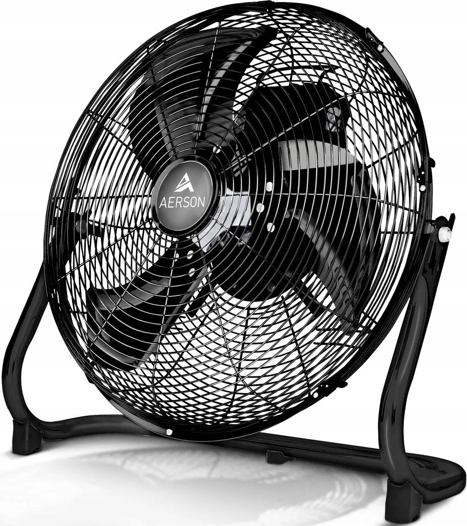 Podlahový Ventilátor 60 cm čierny ventilátor 200 W Aerson