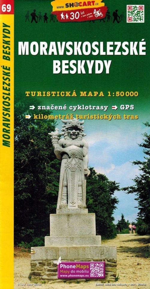 

Beskid Śląsko-morawski Mapa Turystyczna Shocart 69
