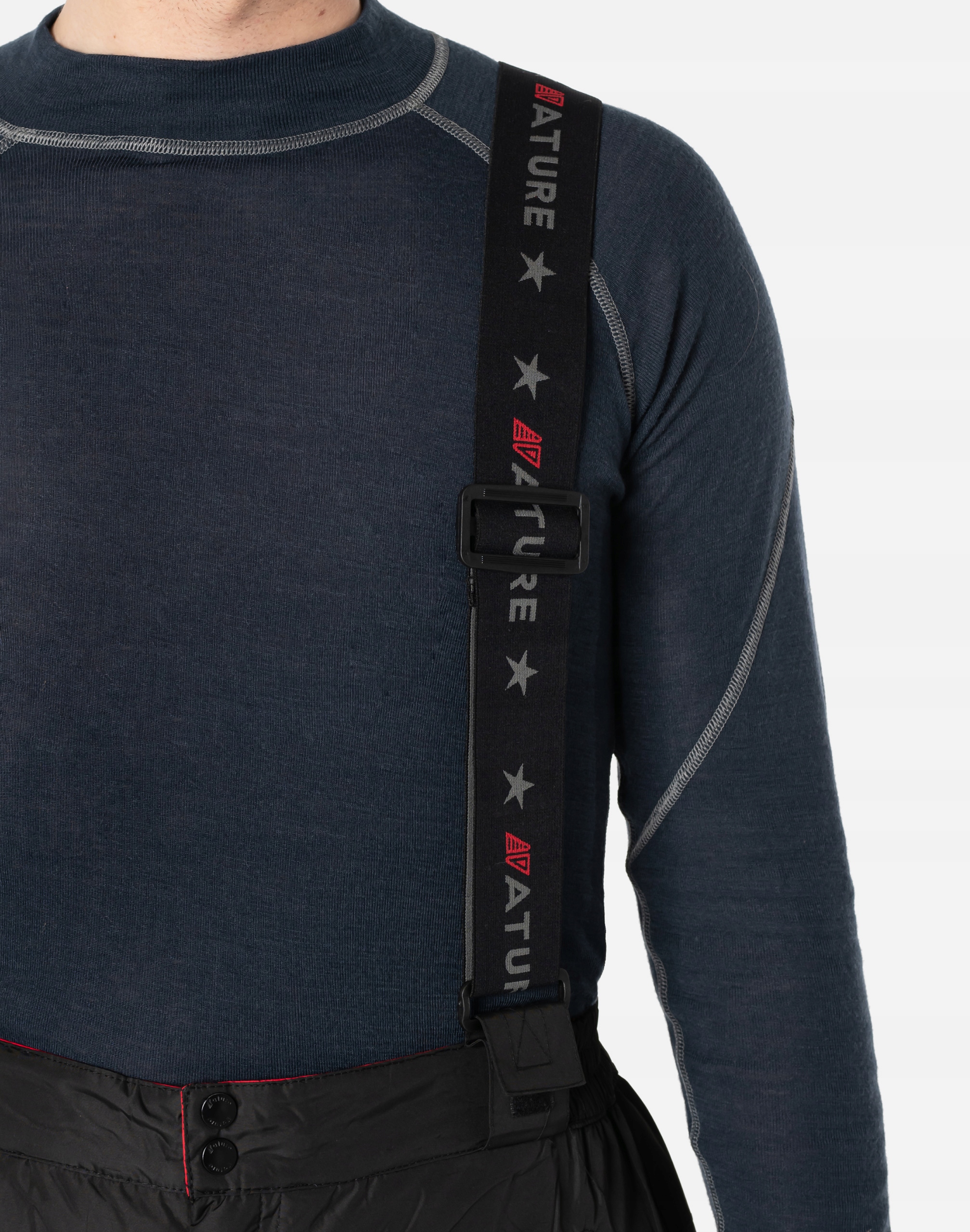 Spodnie Narciarskie na Narty Snowboard 6563-01 r M Materiał dominujący Poliester