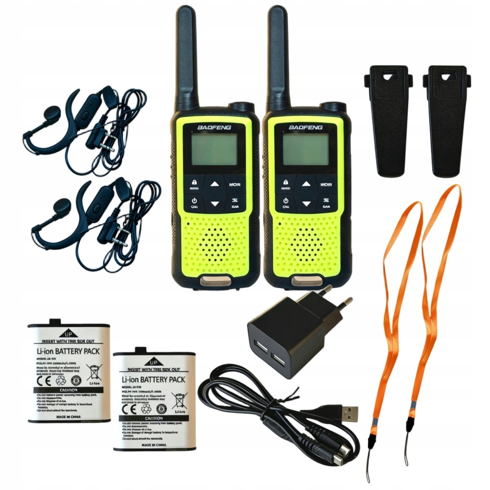 Vysílačka Vysílačka Loki Toki Baofeng BF-T22 1400mAh sluchátka Pmr