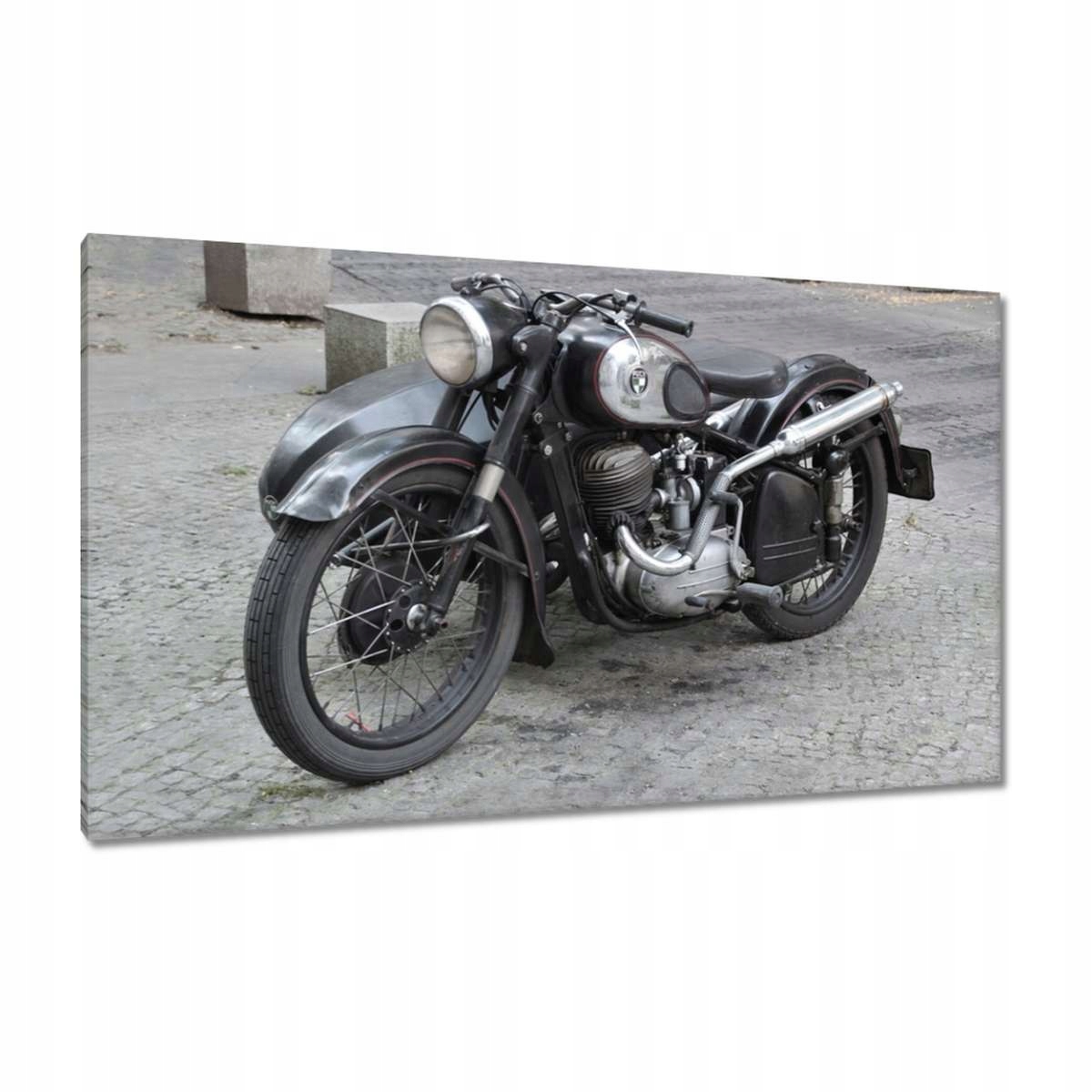 Obrazy 120x70 Klasický motocyklový motor
