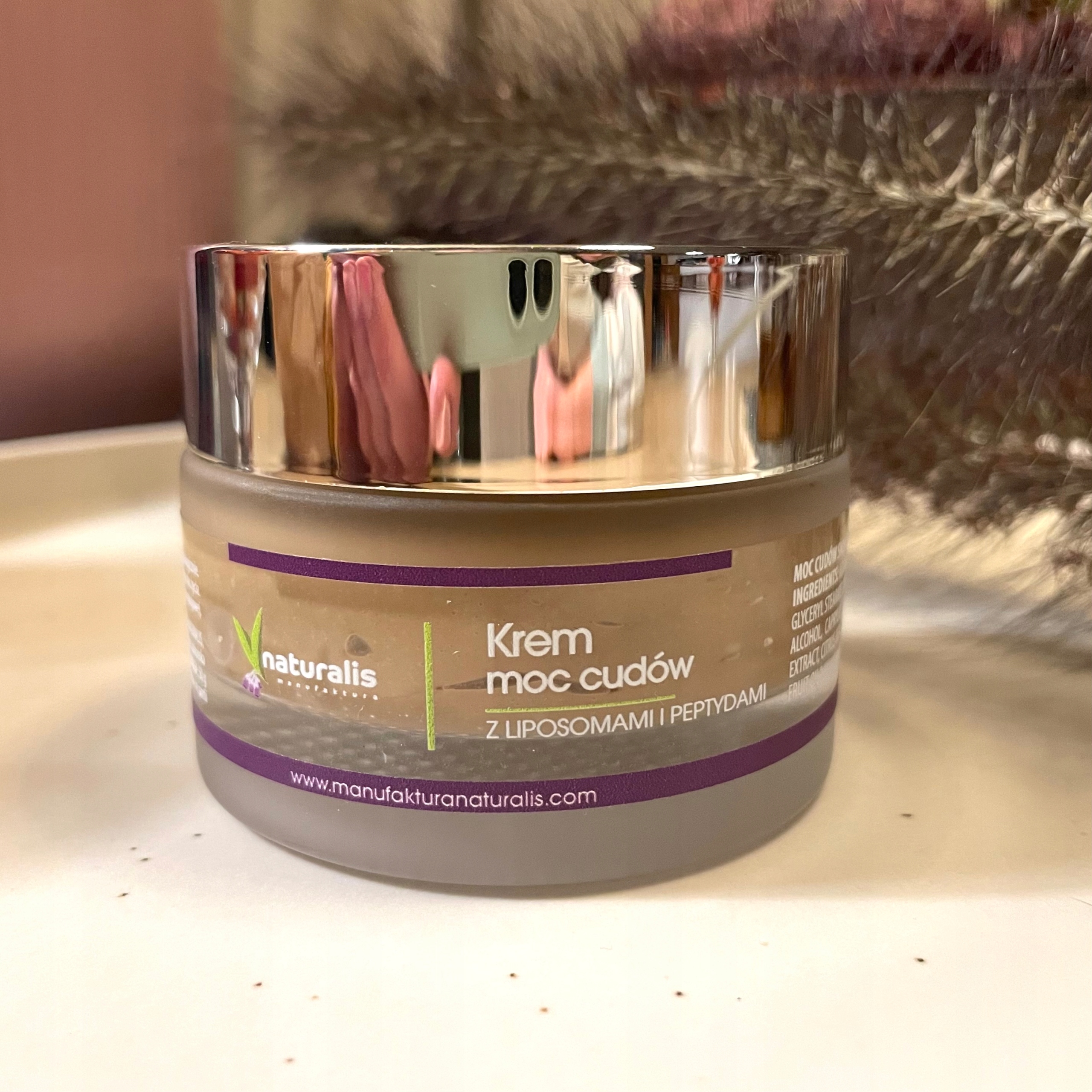 Krem do twarzy " Moc Cudów" z liposomami i peptydami 50ml Naturalis