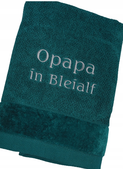 

Ręcznik z imieniem Haft 70x140 cm-550 g/m2 Zielony