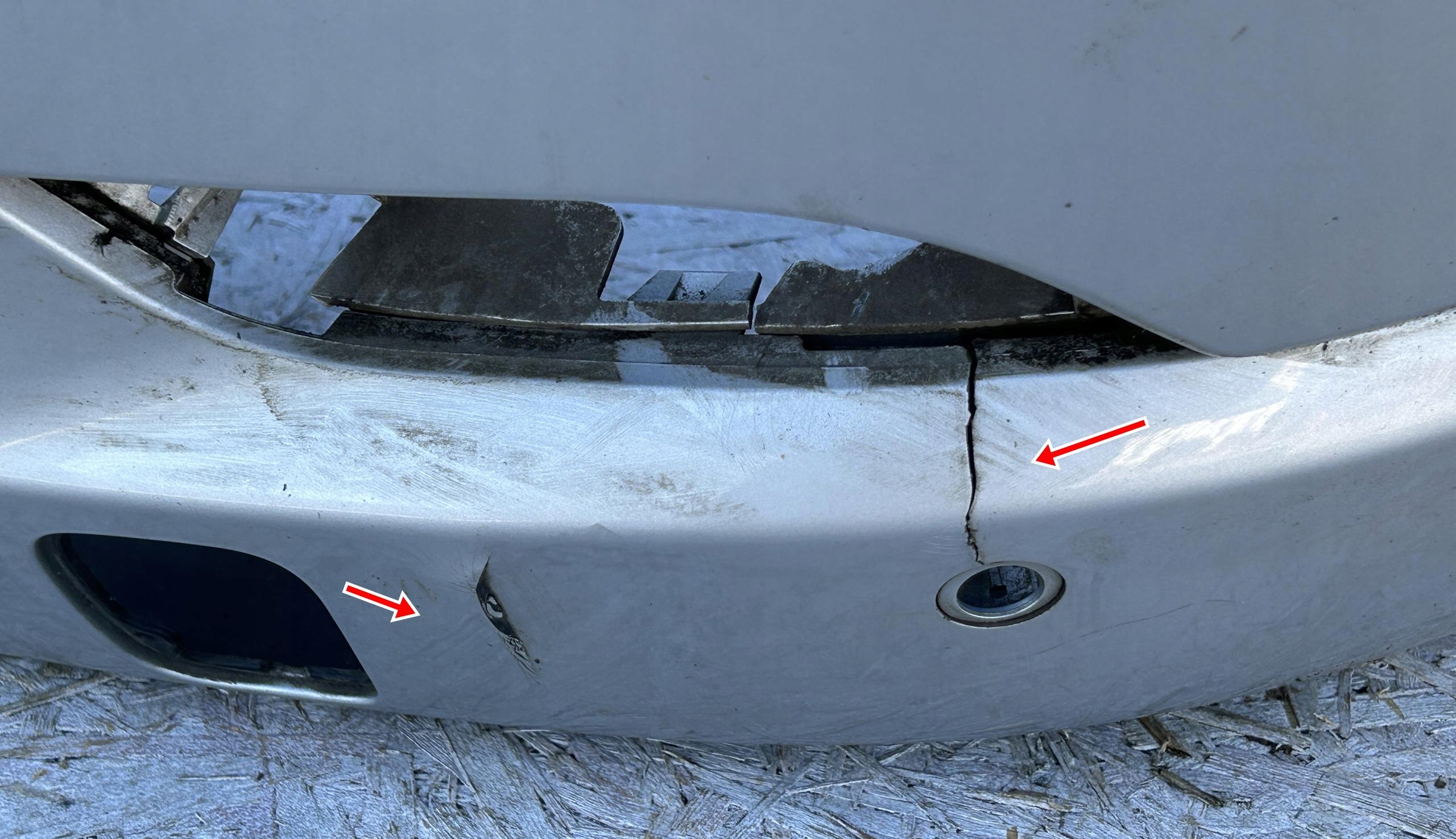 bumper rear part rear JEEP COMPASS II LIFT 20- PDC