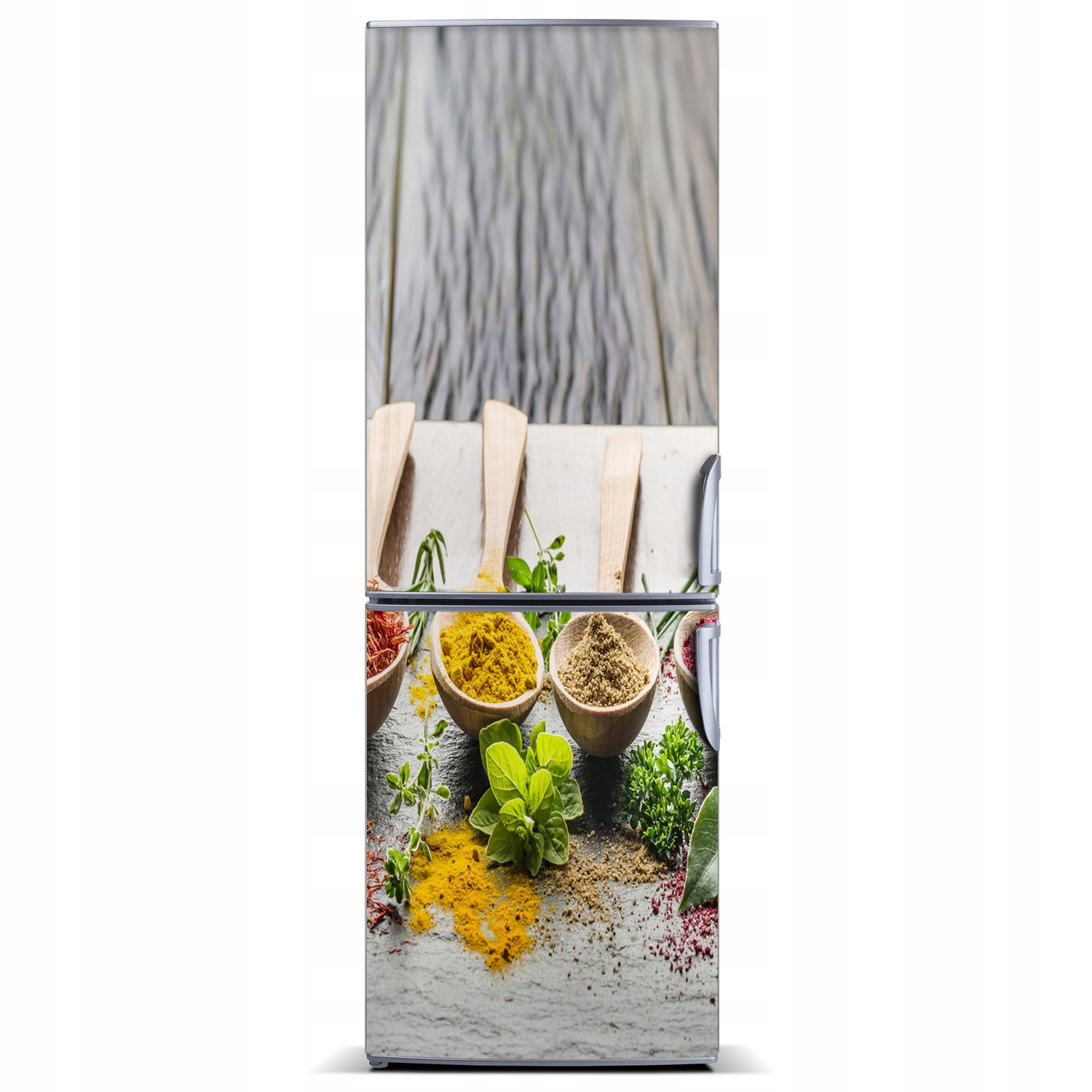 

Naklejka na lodówkę magnetyczna Przyprawy 60x180