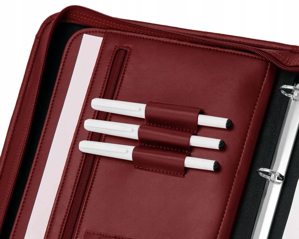 AKTÓWKA TECZKA NA DOKUMENTY BIWUAR SOLOME #5 Kolor okuć srebrny