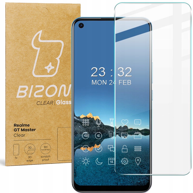 

Szkło hartowane Bizon Glass do Realme Gt Master