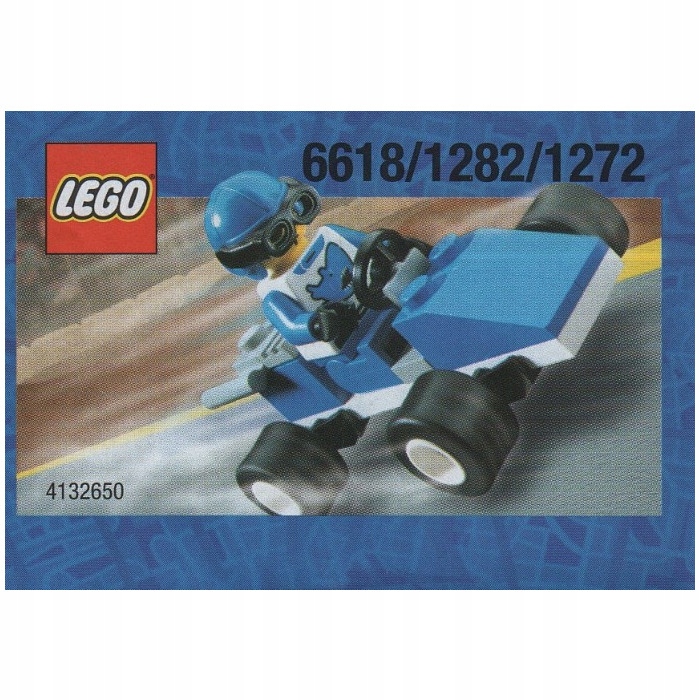 Lego Classic 6618 Blue Racer