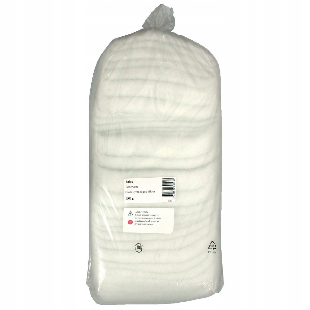 Levně Perlon Mechanická Filtrační Netkaná Textilie Pro Sladkovodní Mořské Akvárium 1 Kg