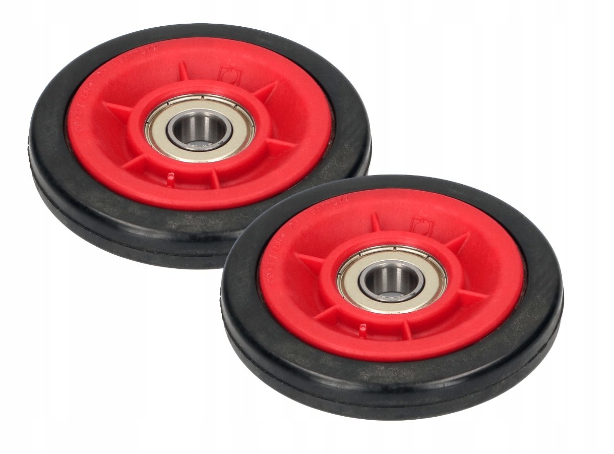 2x Podpěrný váleček bubnu pro sušičku Electrolux Aeg EDP12074PDW EDH13386