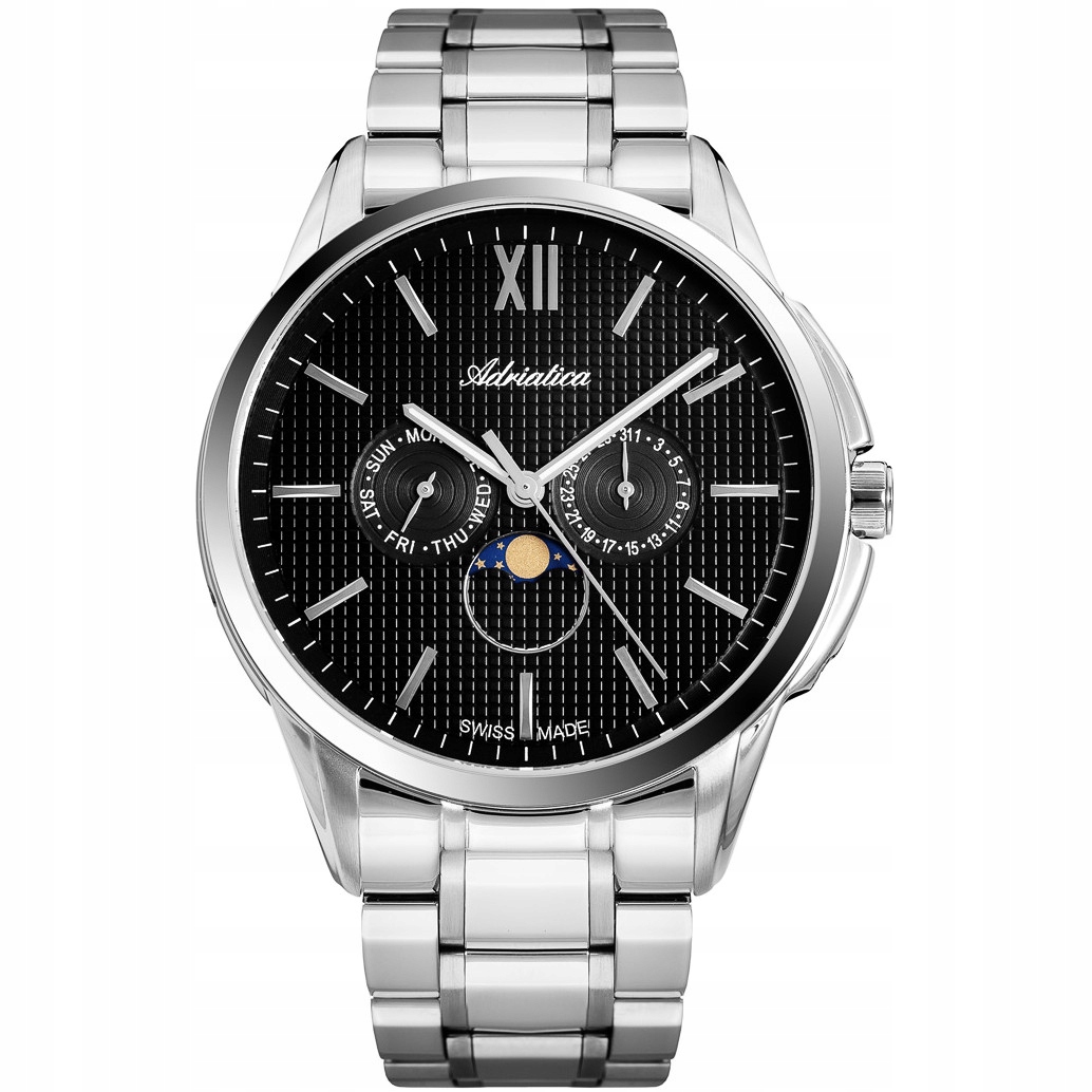 Pánské Hodinky Adriatica A8283.5164QF stříbrné