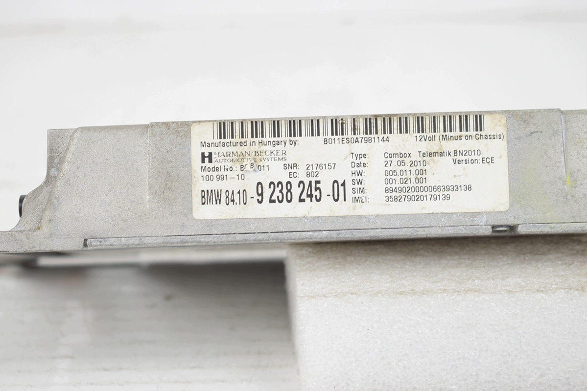 amplifier HARMAN BECKER BMW 9238245
