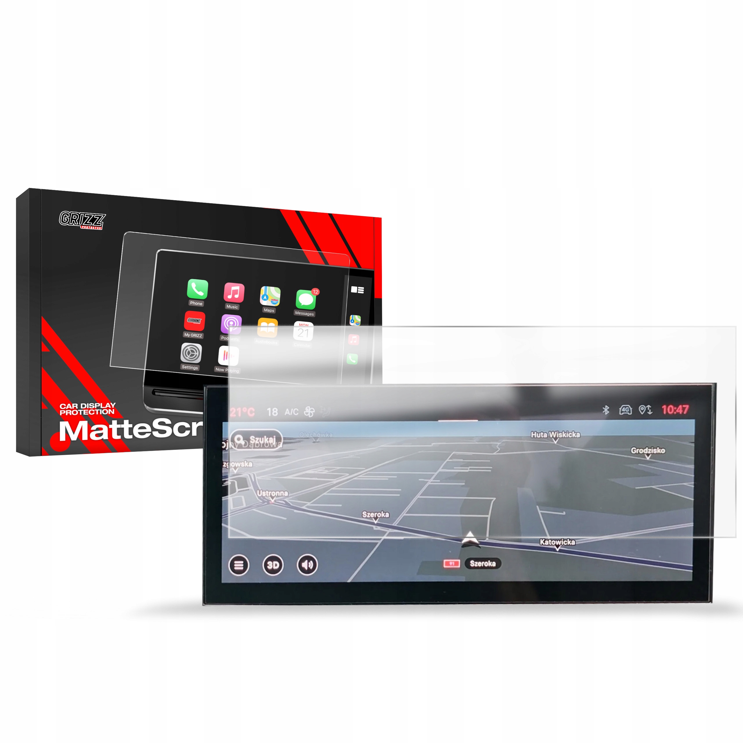 Folia Antyodciskowa do Alfa Romeo Junior 10,25" (2024-2025)