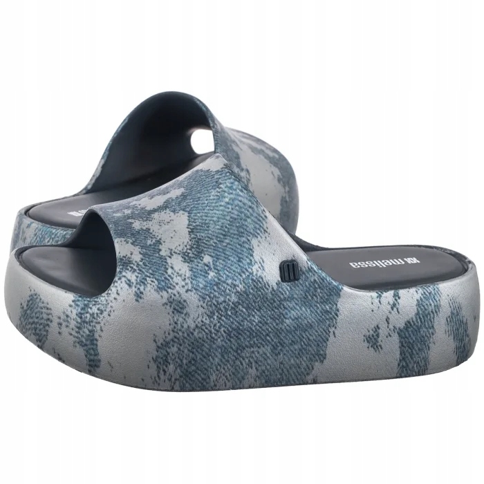 Dámské boty Nazouváky Melissa Free Platform Slide Denim 36149 Jeans Blue