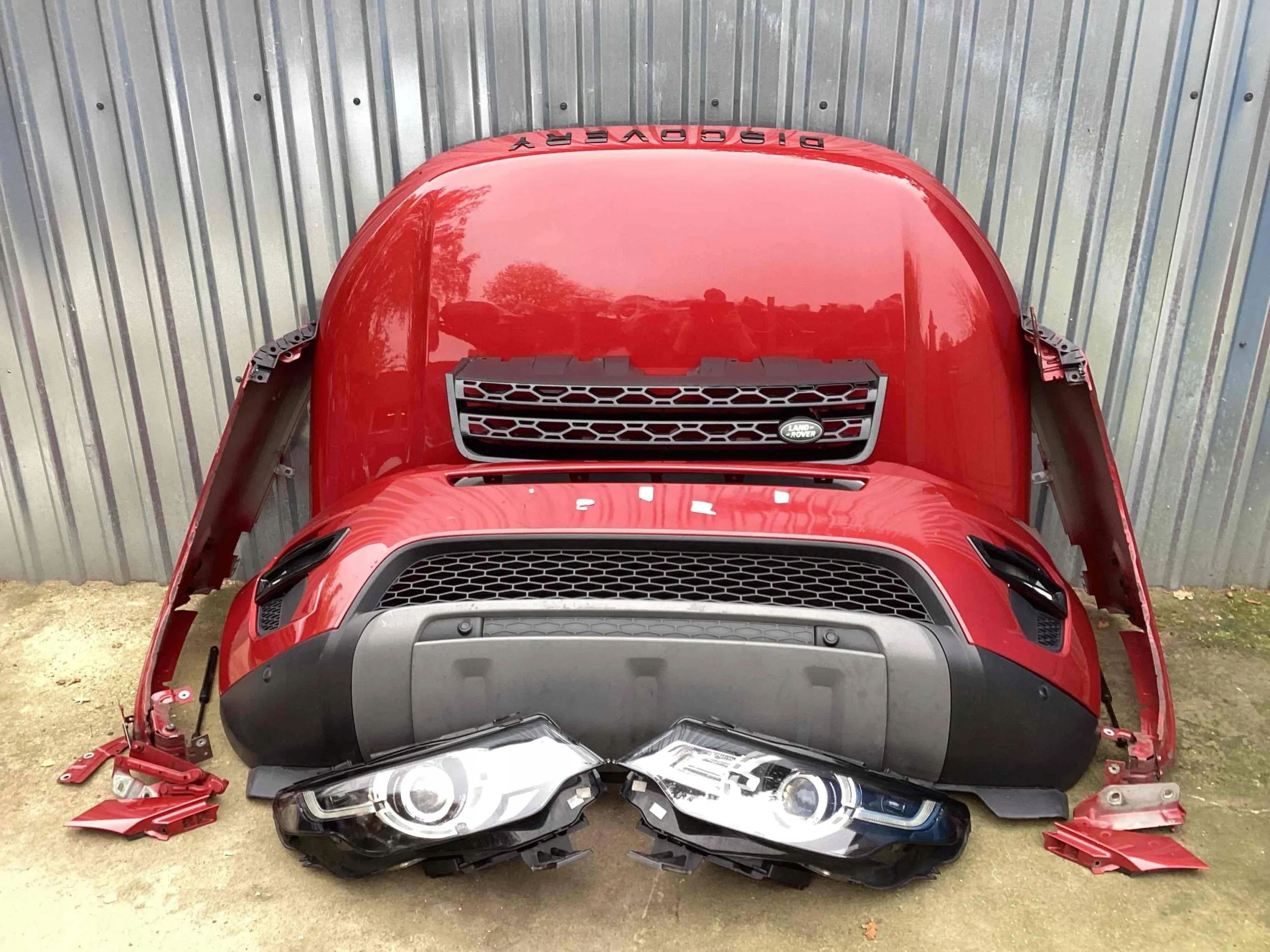 Land Rover Discovery Sport L550 MASKA ZDERZAK LAMPY BŁOTNIKI