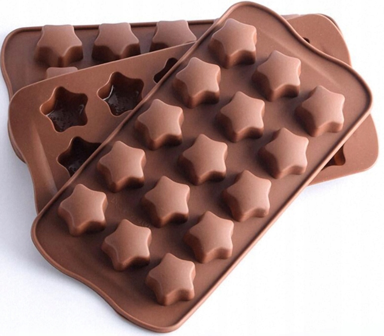 FOREMKA SILIKONOWA DO PRALINEK CZEKOLADEK PRALINKI Długość 21 cm