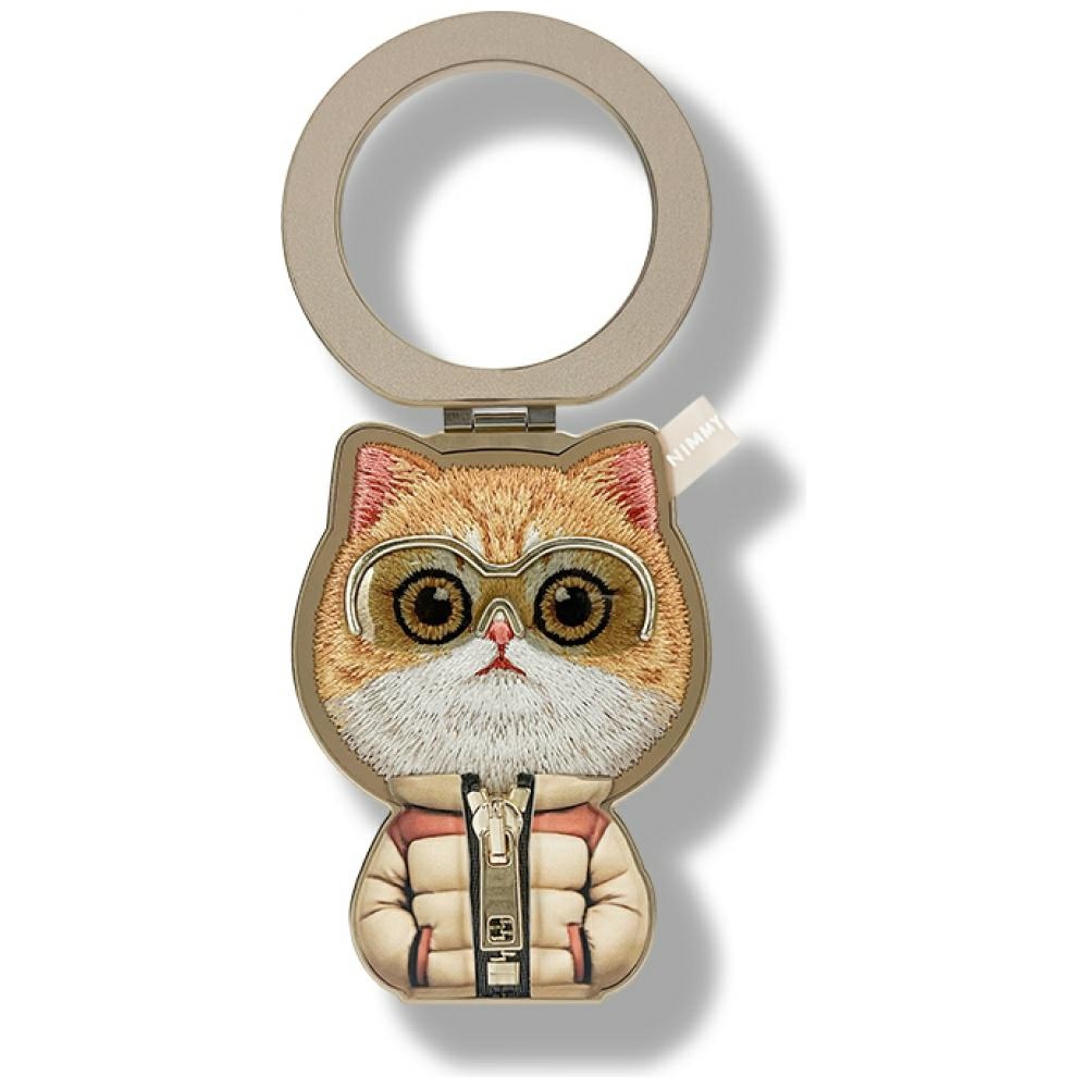 Magnetický přívěsek Nimmy Cool&Cute 2.0 Cat hnědý