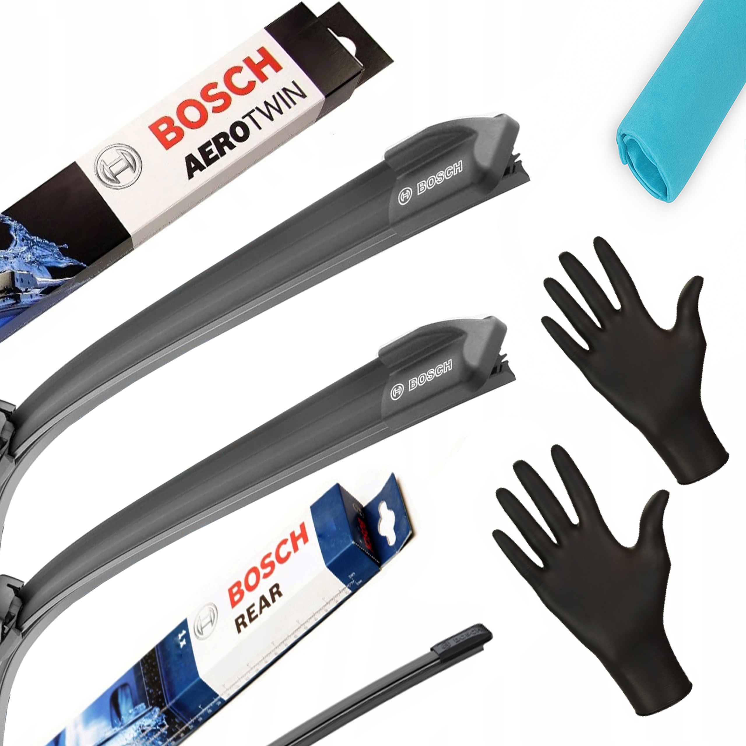 Bosch Wycieraczki Aerotwin Przód+tył Kia Ceed 2012- 160km/h