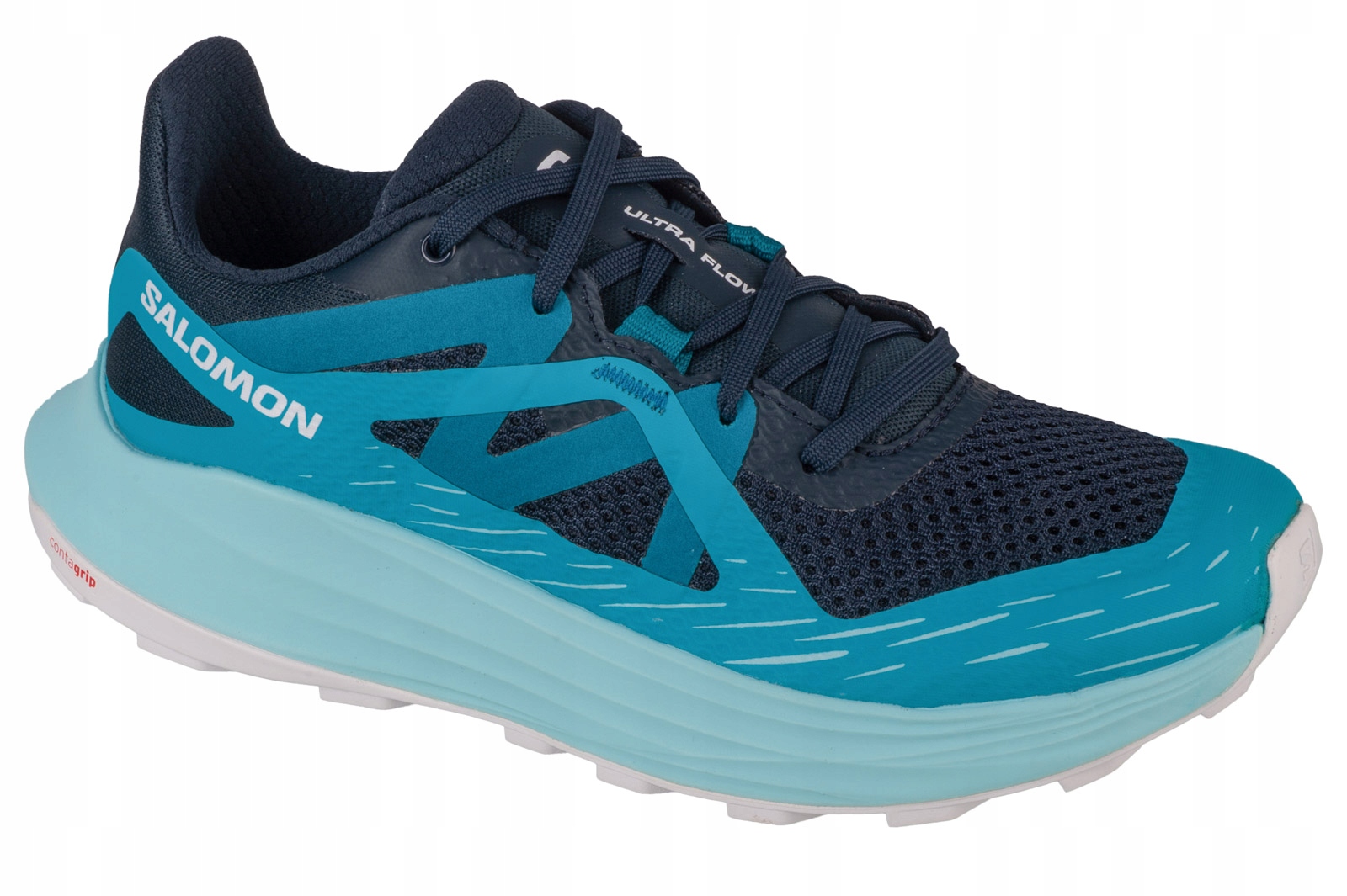 Salomon Ultra Flow W [40 2/3] Buty Do Biegania Damskie Tkanina Niebieski