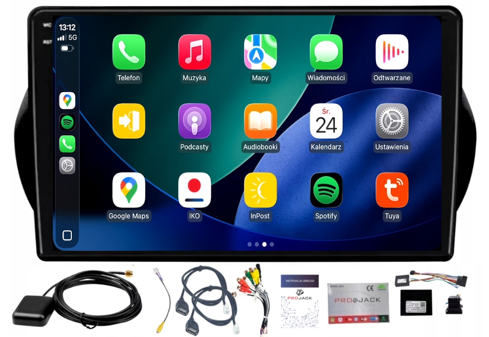 Rádio Navigácia Gps Android Citroen Nemo 2008-2017 Carplay Wifi 4GB 64GB