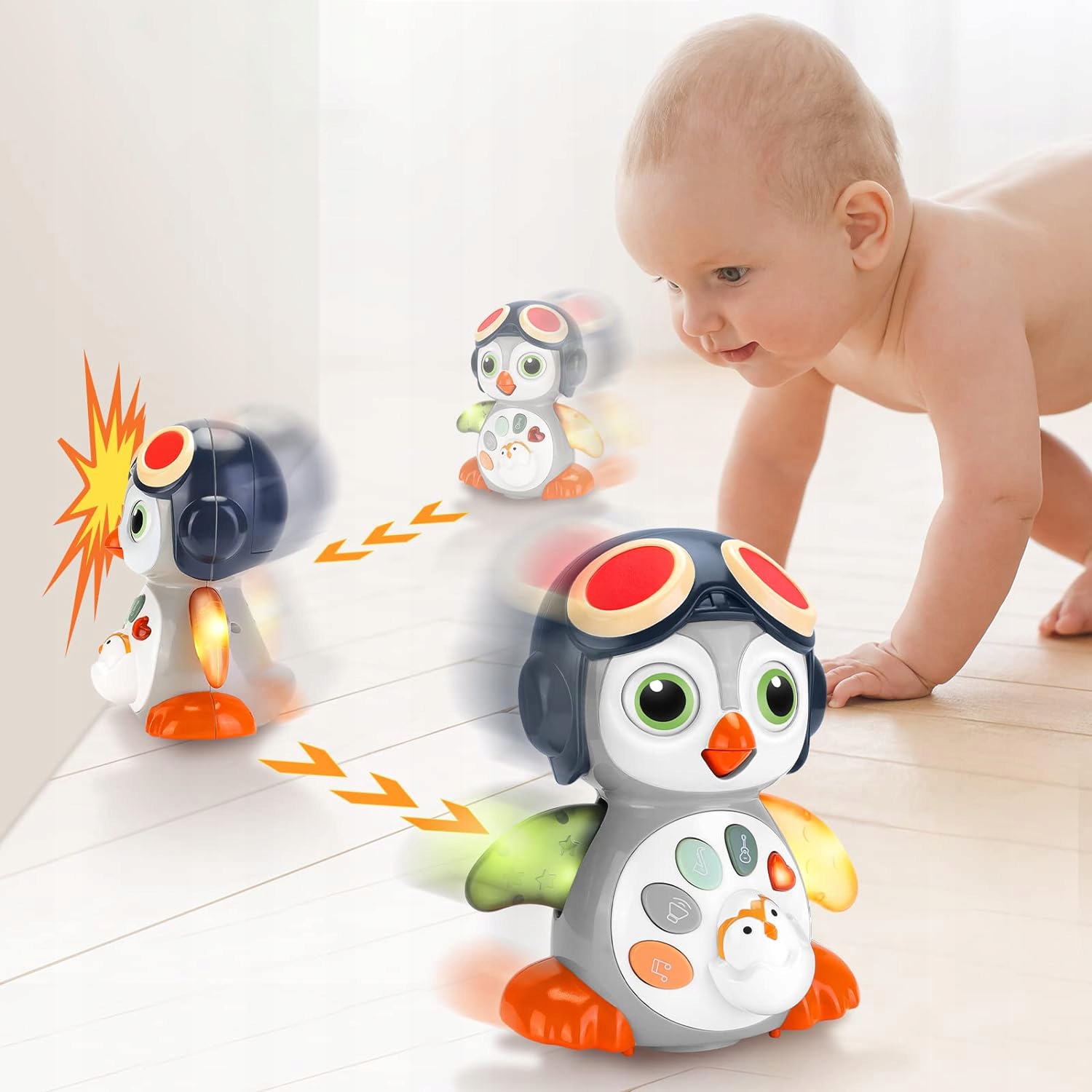 ZABAWKA MUZYCZNA EDUKACYJNA DLA DZIECI ZE ŚWIATŁEM I DŹWIĘKIEM EAN (GTIN) 191491924521