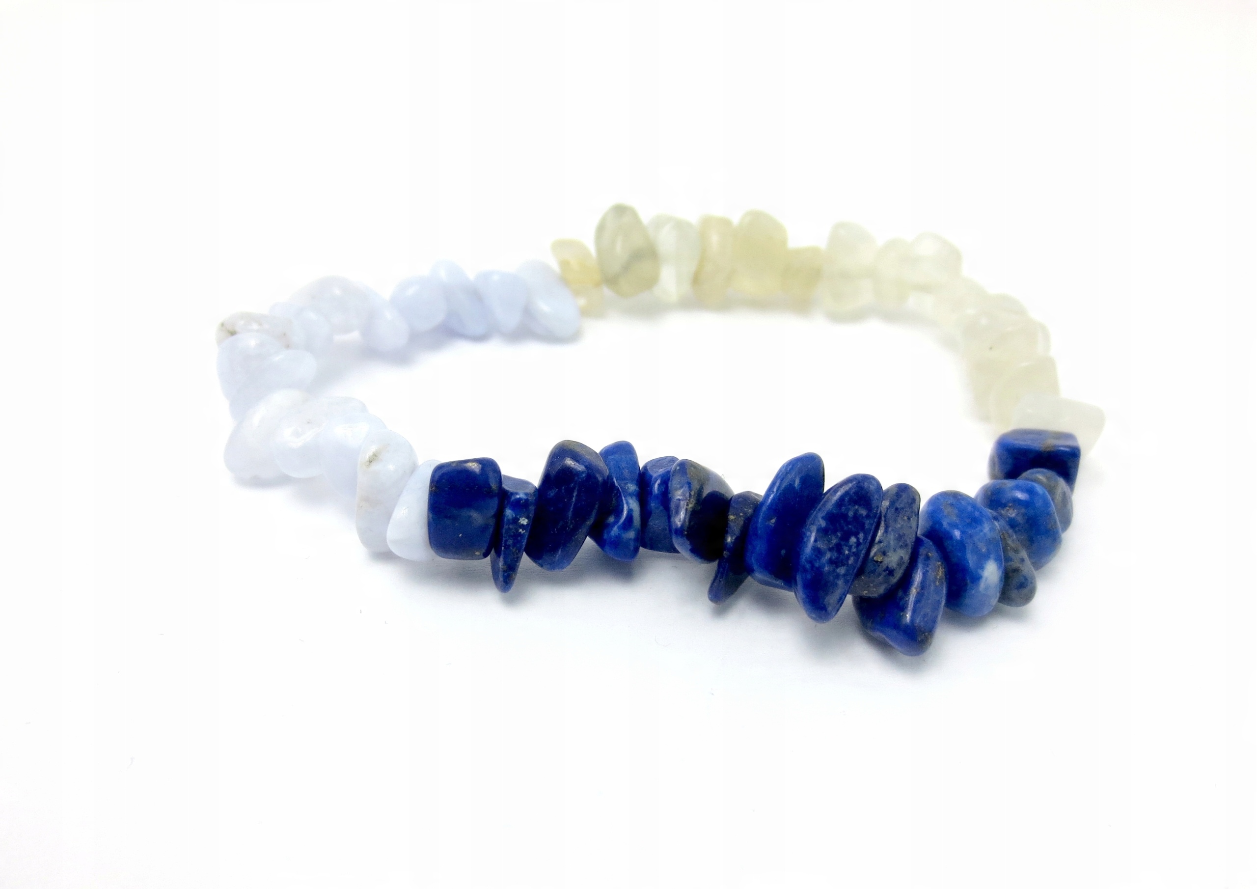 

Bransoletka Zodiakalna Skorpion chalcedon lapis