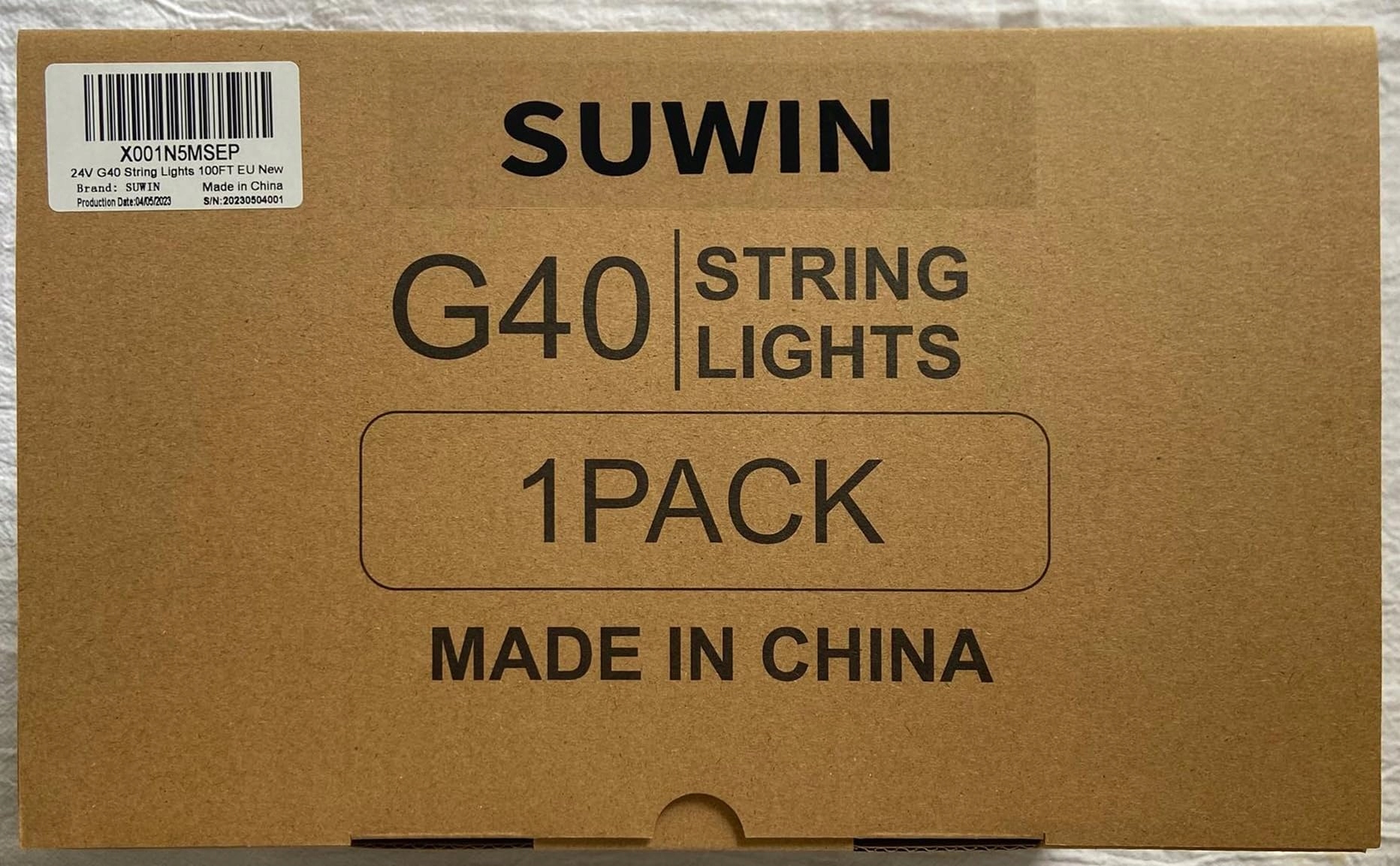 Suwin Girlanda Ogrodowa Lampki Na Ogród Taras Wodoodporne Żarówki 30 Metrów — miniatura 10