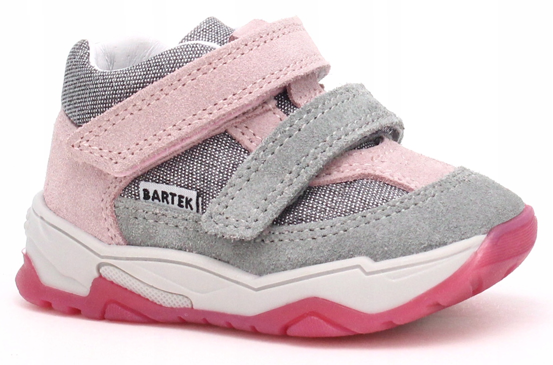

Buty Bartek półbuty dziewczęce różowo-szary 23