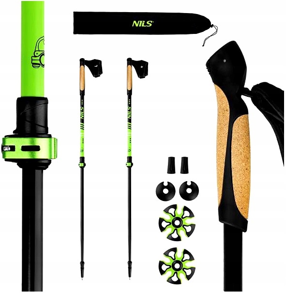 Trekkingové hole pro chůzi Nastavitelné hole Nordic Walking návleky