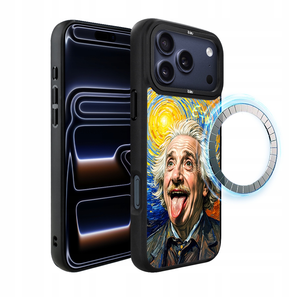 Matný Pouzdro Ibizu pro iPhone 17 Pro s MagSafe, Einstein