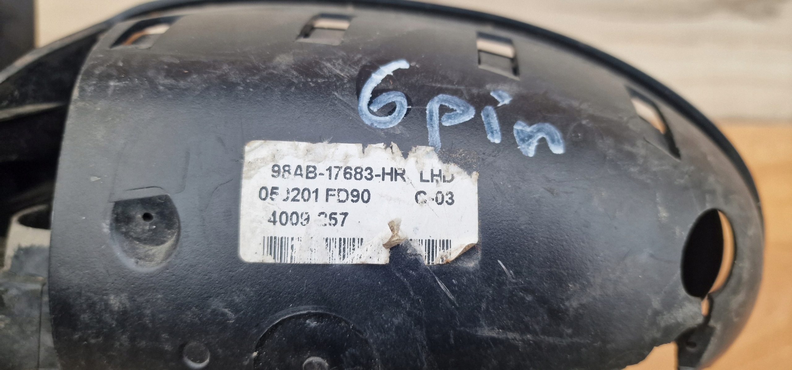FORD FOCUS MK1 left mirror 6PIN original LH