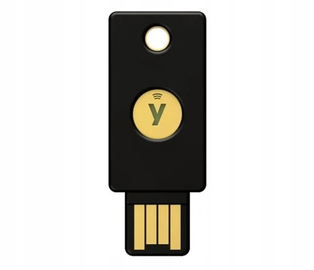 USB Yubico Security Key NFC czarny EAN (GTIN) 5060408465295