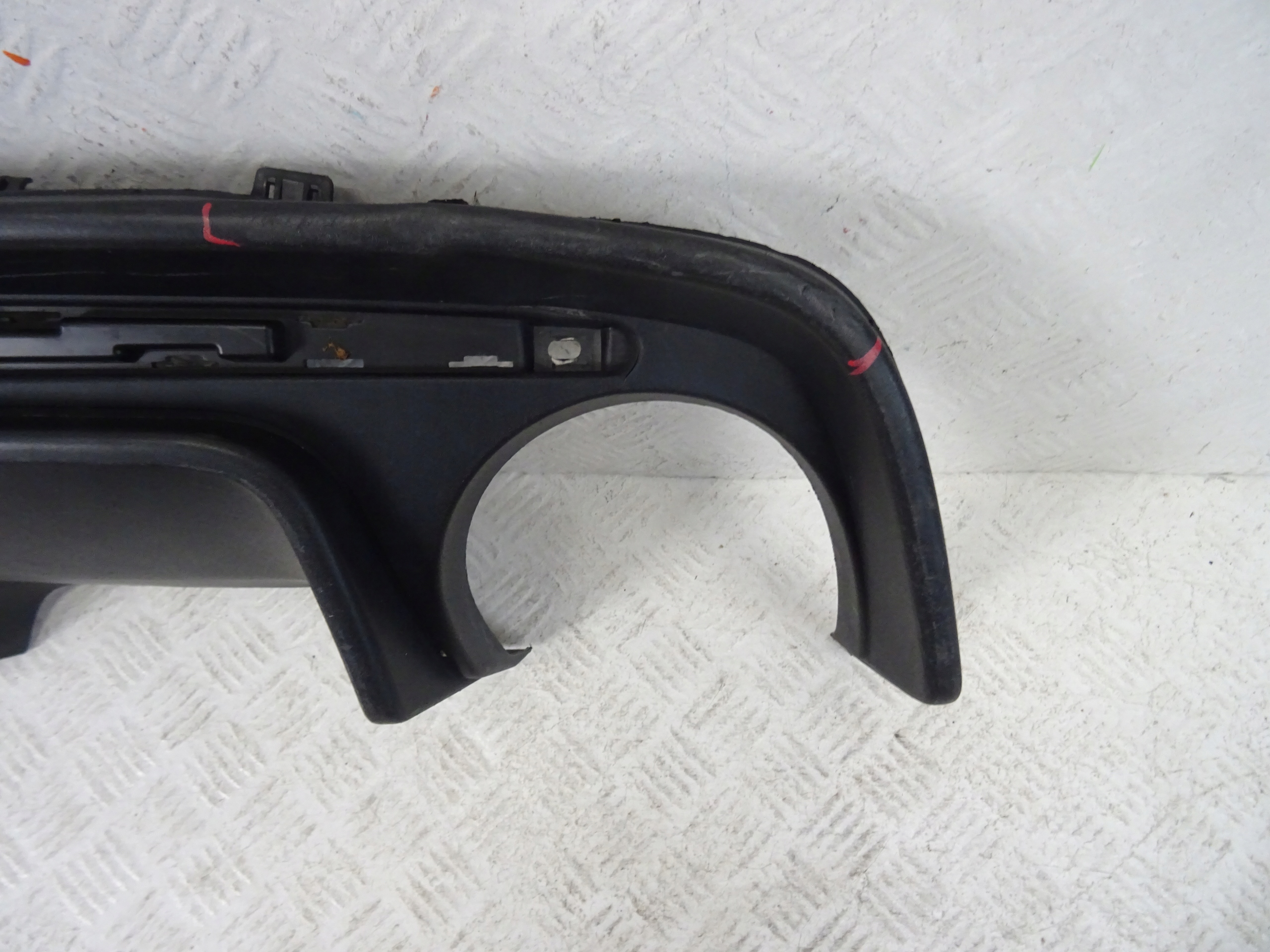 diffusore spoiler Paraurti posteriore posteriore FIAT 500 ABARTH 735633085