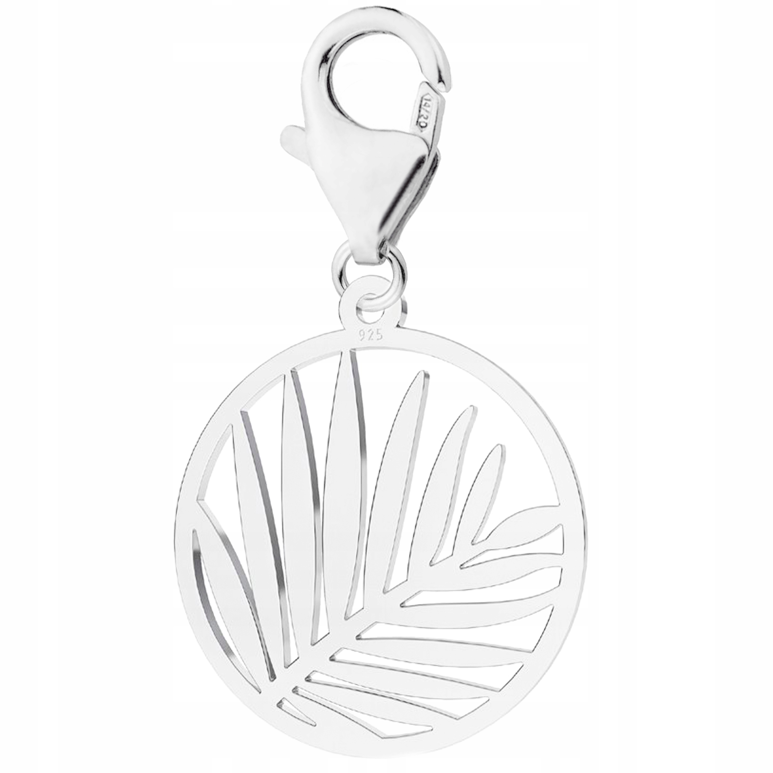 Stříbrný přívěsek s palmovými listy Listy Palmy Palma Stříbro 925