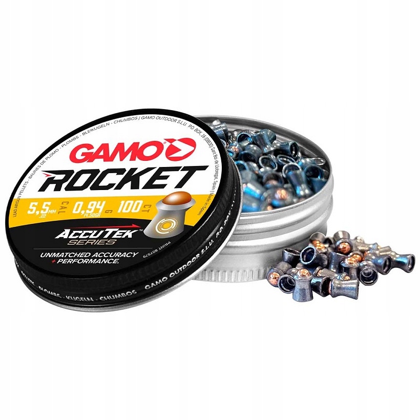 Gamo Śrut Rocket AccuTek 5,5mm 100szt