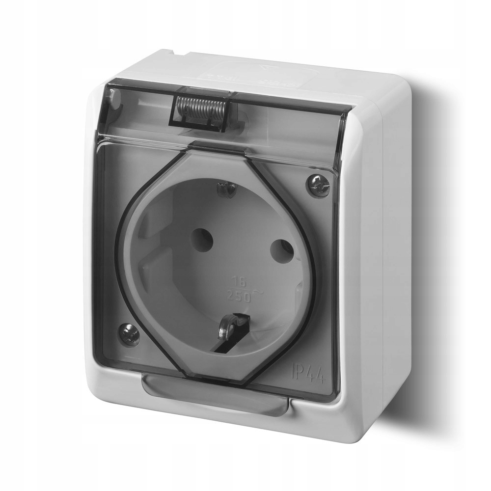 

Gniazdo pojedyńcze Schuko n/t IP44 0324-01 Hermes