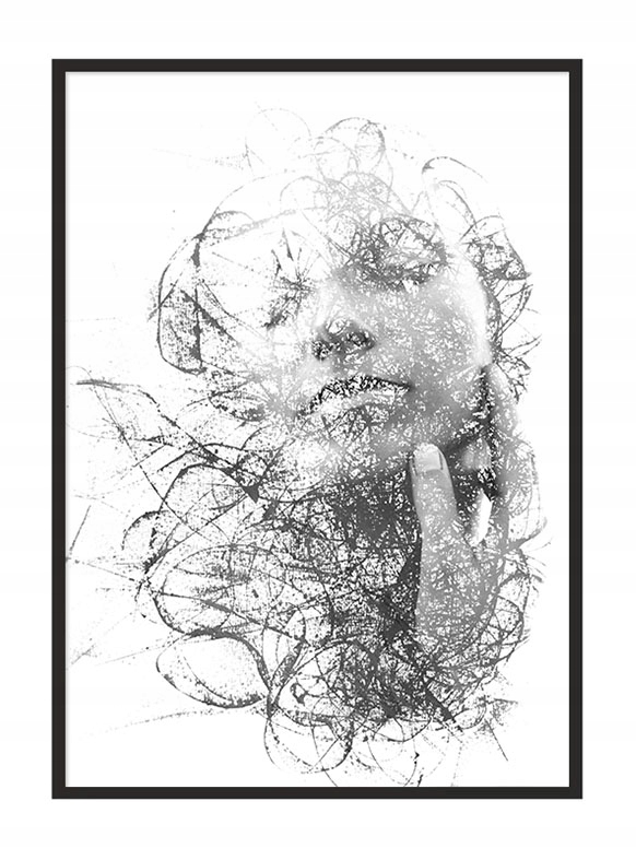 

Obraz Plakat W Ramie 73x53 cm Kobieta P739