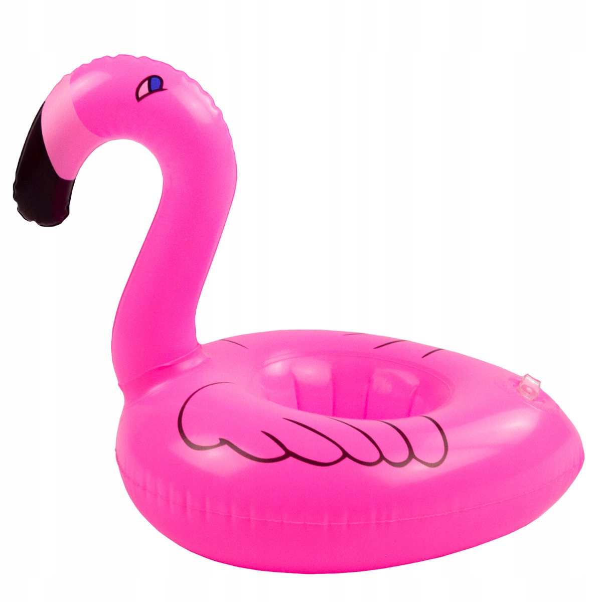 PODSTAWKA POD KUBEK NAPÓJ FLAMING DMUCHANA NA NAPOJE PŁYWAJĄCA DO BASENU Szerokość produktu 22 cm