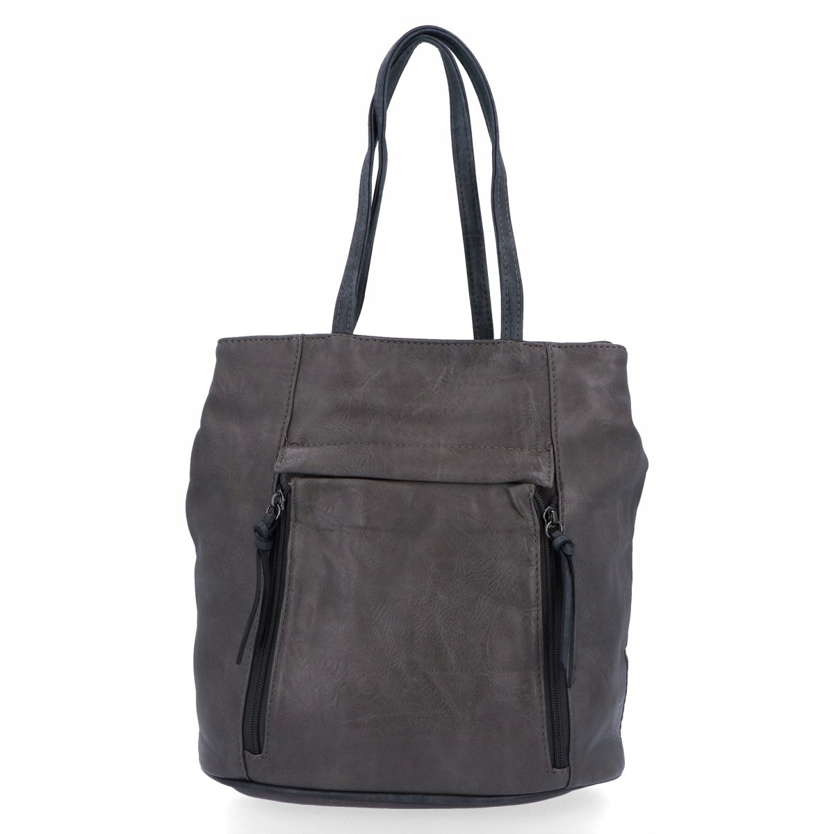 Taška s funkcí batohu Kožená Eko Kůže Šedá Hernan HB0355-1