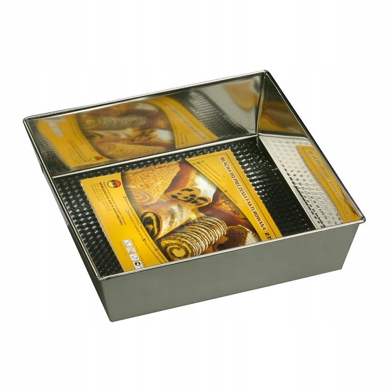 

Blacha fakturowana 23,5 x 23,5 x 6 cm Snb 1401