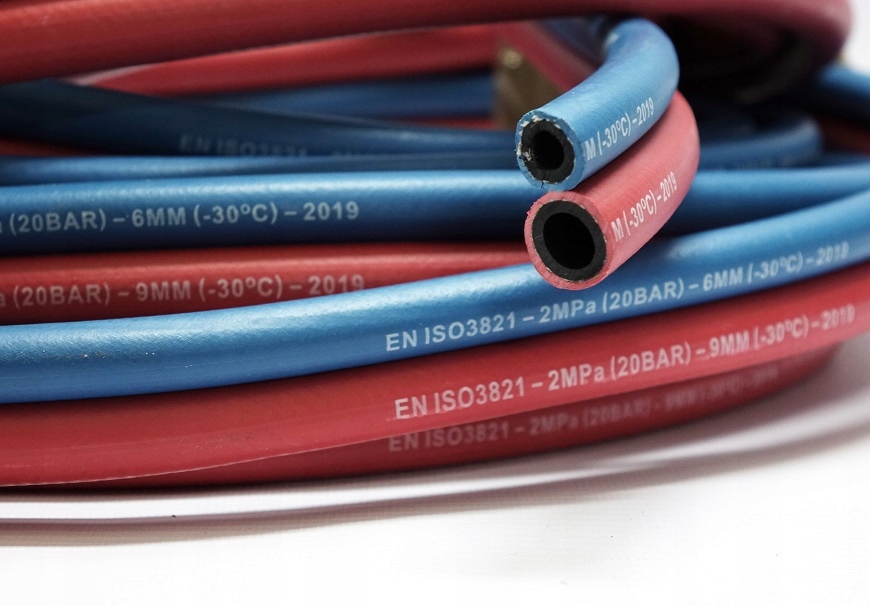 

Wąż Fagumit Twin tlen 6.3 acetylen 9 /2MPa /1mb